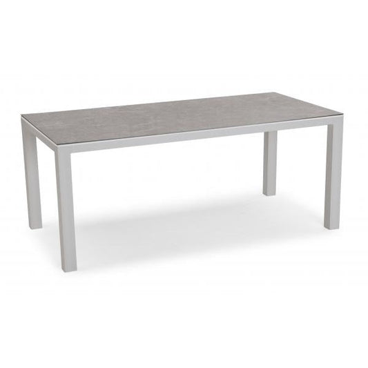 Table Houston 210x90cm argent/anthracite