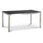 Table Marbella 160x90cm acier inoxydable/Ardesia