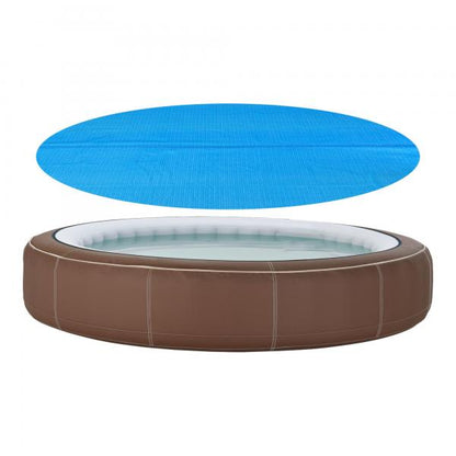 Poolabdeckung 366 cm Rund Blau