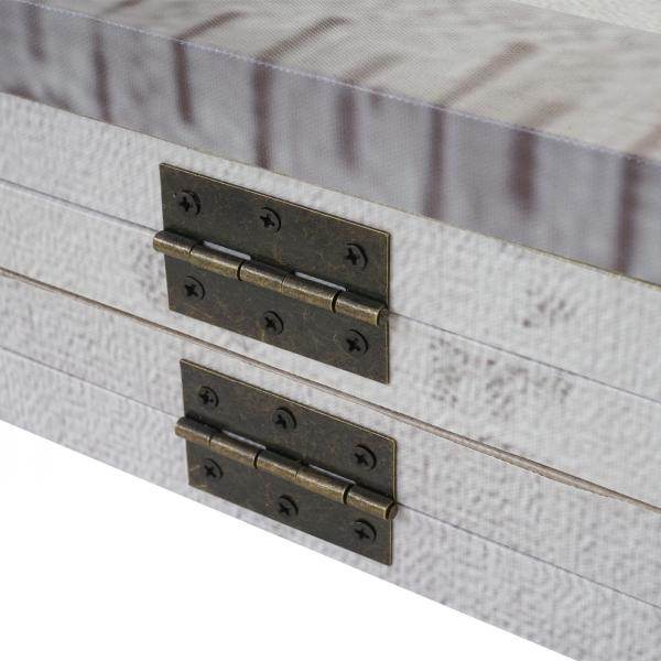 Foto-Paravent Vintage, Raumteiler Trennwand, Glitzer Retro Fashion FSC-zertifiziert ~ 180x200cm - Palo24