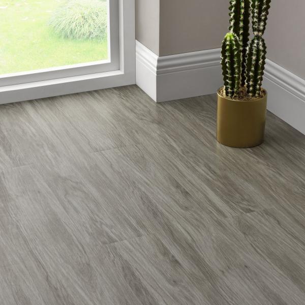 Vinyl Laminat Valona selbstklebend rutschfest ca. 1 qm Stonewashed Oak