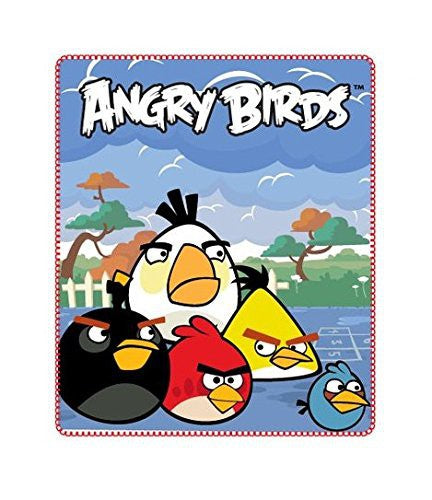 Angry Birds - Coperta in pile polare 120x140cm