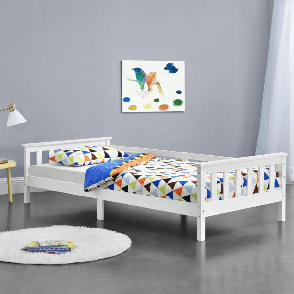 Kinderbett Nuuk 90x200 cm Weiss