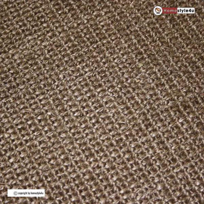 Sisalteppich Bordürenteppich 245 cm x 345 cm Naturfaser Sisal Teppich Braun