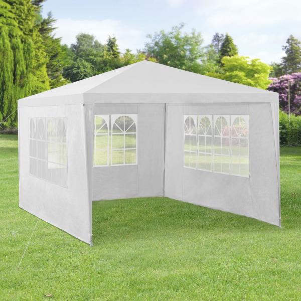 Pavillon Wedau 400x300x255 cm Weiss