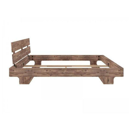 Holzbett Madras Akazie gebürstet 140x200 cm - Palo24