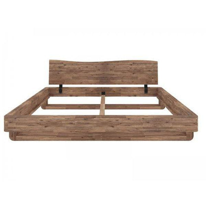 Holzbett Sendai Akazie gebürstet 180x200 cm - Palo24