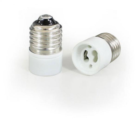 1 Stück Adapter E27 - GU10 Lampenfassung Konverter Sockel Lampensockel Fassung []