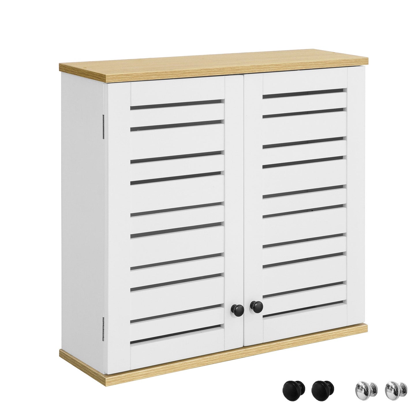 Wandschrank Bad | Hängeschrank | Badschrank Weiss BZR42-W