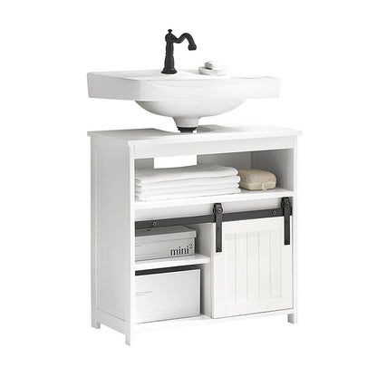 Waschbeckenunterschrank | Badschrank | Waschtisch Weiss BZR61-W