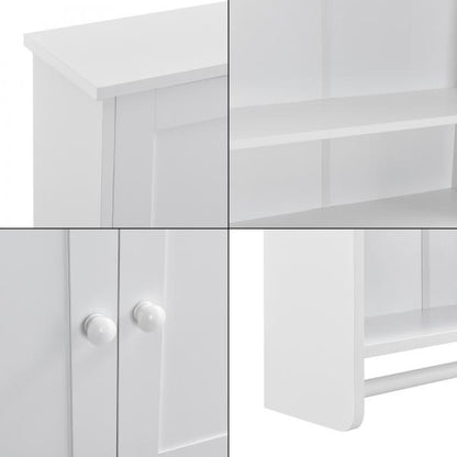 Badezimmerschrank Steyr 65x49x15 cm Weiss MDF