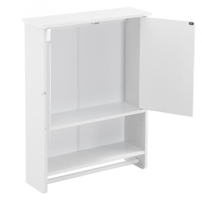 Badezimmerschrank Steyr 65x49x15 cm Weiss MDF