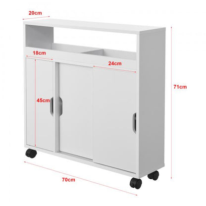 Badezimmerschrank Lumijoki 71x70x20cm Weiss