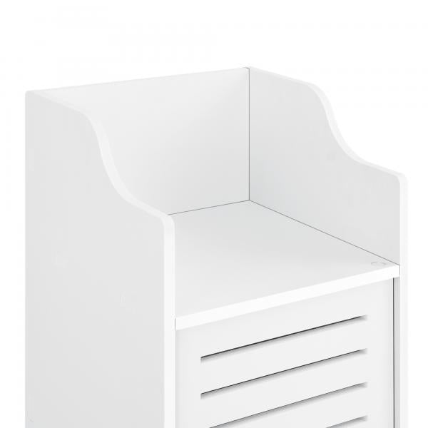 Mobiletto bagno Svanvik 72x32x32 cm Bianco