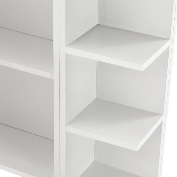 Badezimmerschrank Harstad 64x80x20 cm Weiss