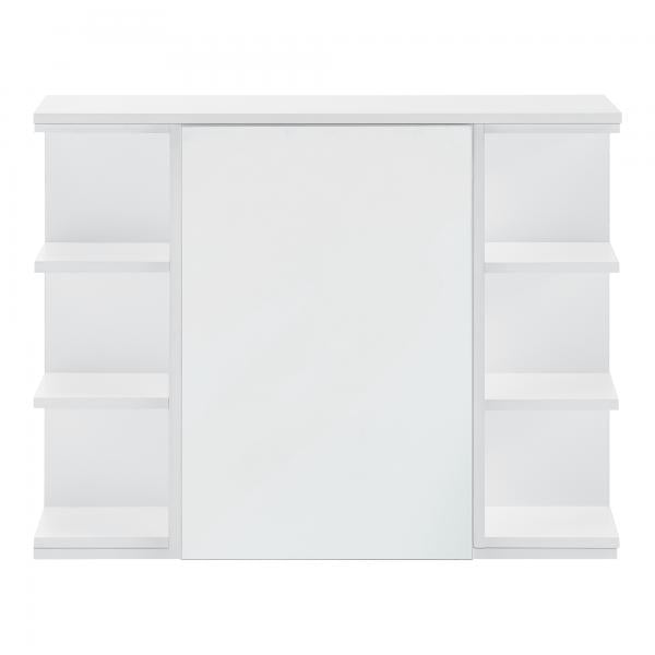 Badezimmerschrank Harstad 64x80x20 cm Weiss