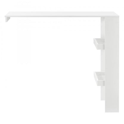 Tavolo da bar Bromölla 120x45x106 cm Bianco