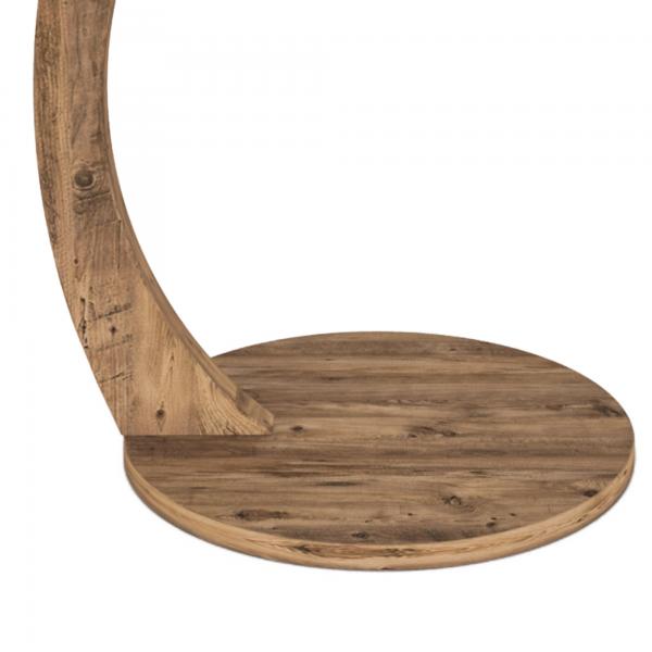 Beistelltisch Holeby 56 x Ø38 cm Holzoptik