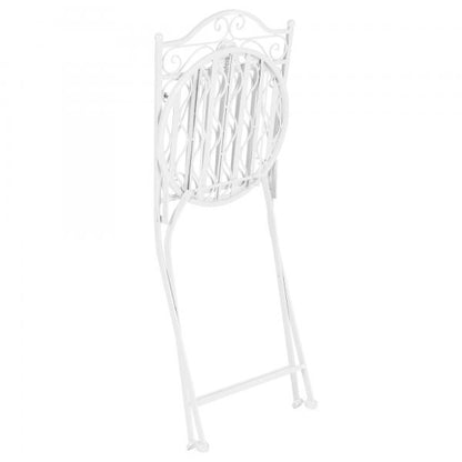 Bistro Set Biella 3-tlg. Weiss