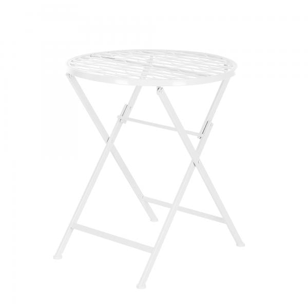 Bistro Set Biella 3-tlg. Weiss