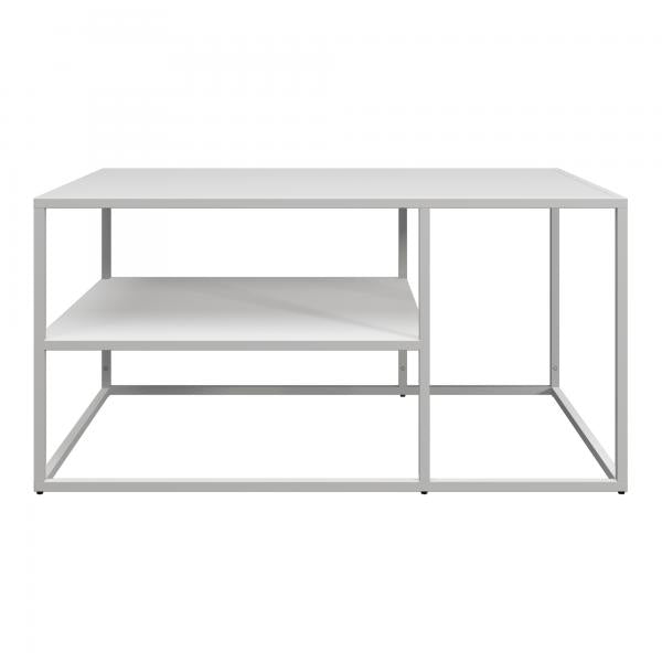 Couchtisch Solund 45x90x60 cm Weiss, matt