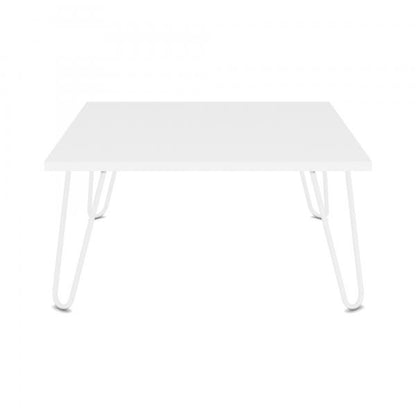 Table basse Vindeln 60x60x30cm blanc