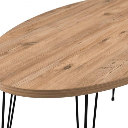 Table basse Skævinge 43x90x50cm couleurs bois