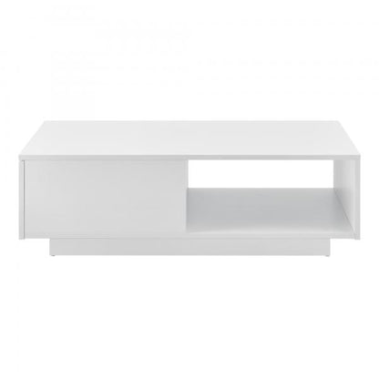 Tavolino Biskra 95x55x31 cm Bianco