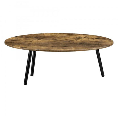 Table basse Viborg 109,5 x 59,5 x 39,5 cm ton bois foncé