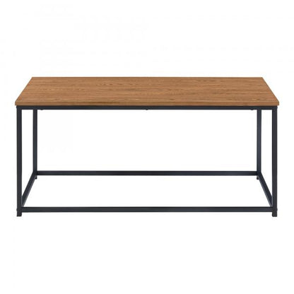 Tavolino Esbjerg 100x55x45cm Tonalità legno scuro