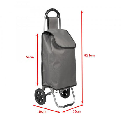 Carrello della spesa Nørre Grigio scuro / Nero