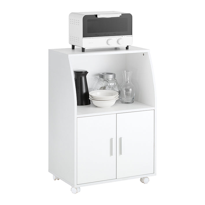 carrello delle bevande | mobile da cucina | Mobile per microonde Weiss FRG241-W 