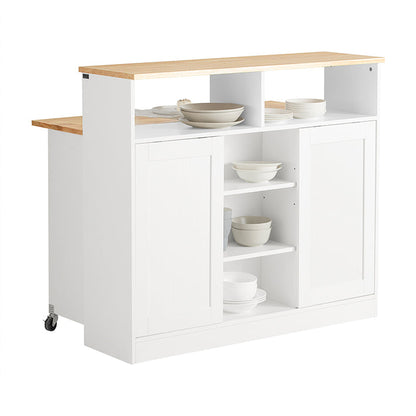 Sideboard mit Schiebetüren | Kücheninsel | Kommode | Weiss FSB36-WN