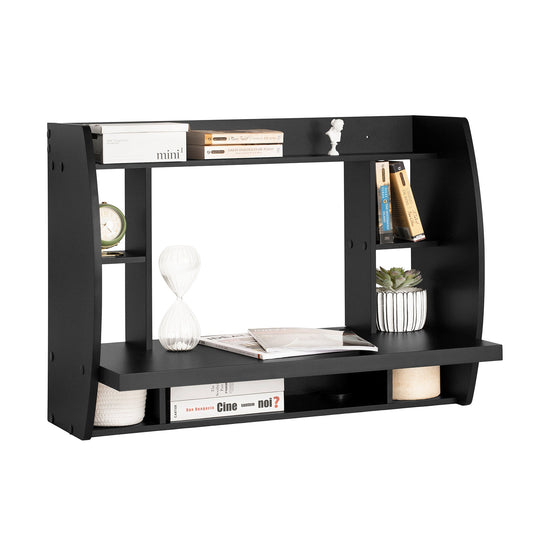 Wandtisch | Schreibtisch | Computertisch Schwarz | FWT18-SCH - Palo24