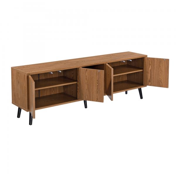 Table TV Hedemora 140x30x45,5 cm Ton bois foncé