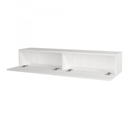 Fernsehschrank Toivakka 135x31x25cm Weiss