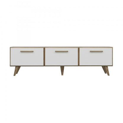 Table TV Brønderslev 45 x 160 x 37 cm blanc