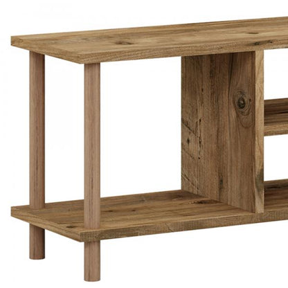 Fernsehtisch Ærøskøbing mit 2 Ablagefächern 43 x 120 x 29 cm Holzoptik