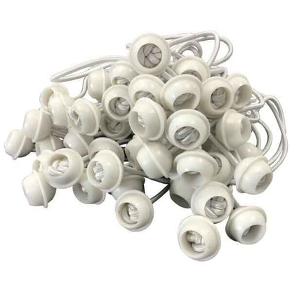 Dachplane PALMA für Zelt 4x6 Meter, PVC weiss incl. Spanngummis