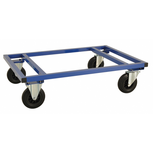 Palettenwagen Blau mit Bremse - Palo24