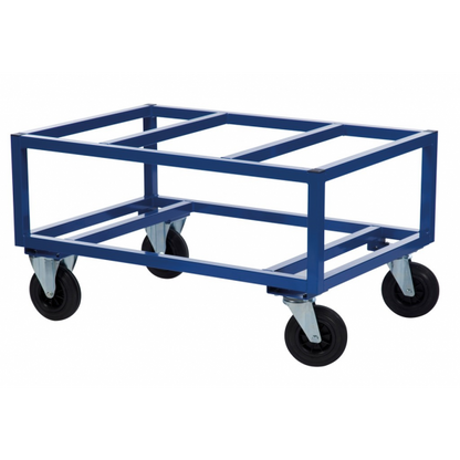 Paletten-Fahrgestell Palettenwagen Traglast: 800 kg - blau - Palo24