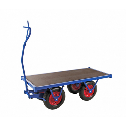 SCHWERLASTWAGEN stabiler Schwerlastwagen Deichselbremse - Palo24