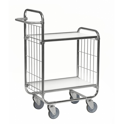 Kommissionierwagen 2 Böden Serie 8000 Grösse L E-Commerce - Palo24