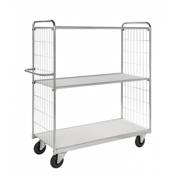Kommissionierwagen Etagenwagen 3 Böden bis 300kg belastbar - Palo24