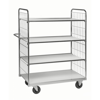 Kommissionierwagen Regalwagen Serie 9000 Grösse XL E-Commerce 4 Böden - Palo24