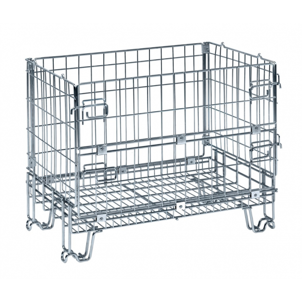 Gitterbox Palettencontainer  bis 300kg belastbar verzinkt