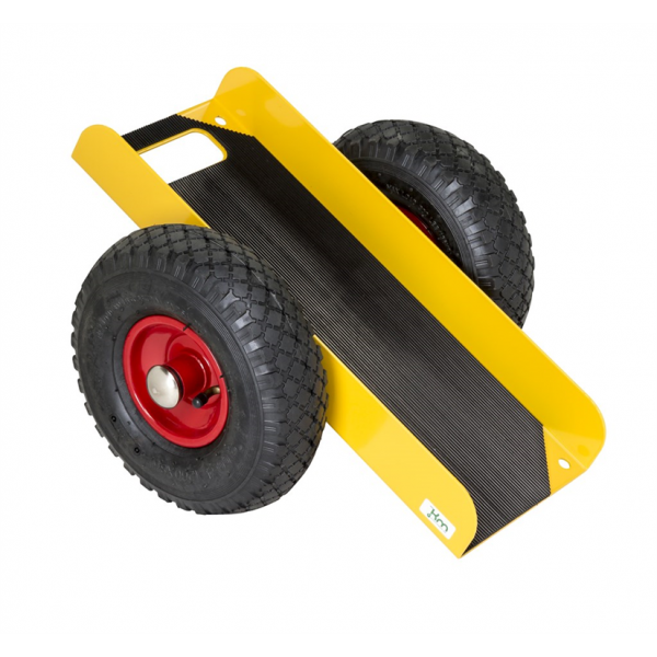 Scheibenwagen Plattenwagen Plattenhandling Luftbereifung mit Handtragegriffe - Palo24