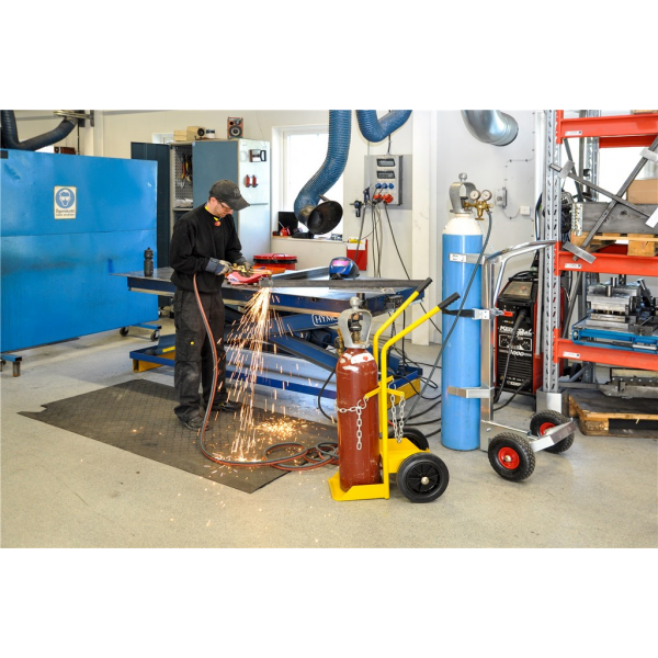 Gasflaschenwagen Gelb - Palo24