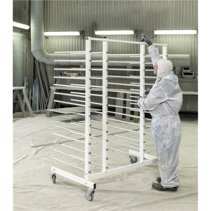 TROCKENWAGEN Bildertrockenwagen Tragfähigkeit pro Ablage 20 kg Schule KITA - Palo24