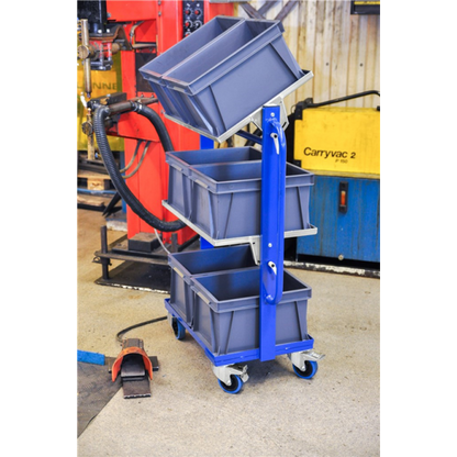 Kleiner flexibler Tablett- und Kistenwagen viele Nutzungsmöglichkeiten Euroboxen - Palo24